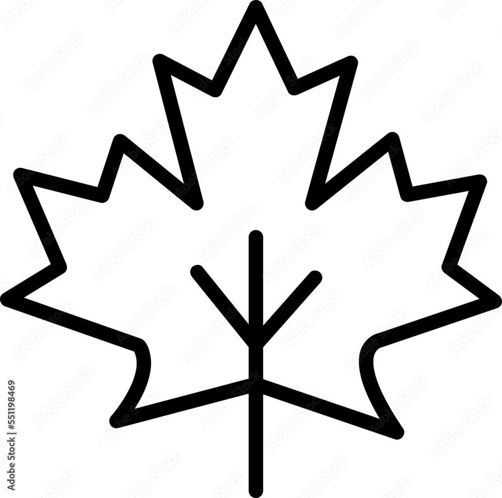 Nature icon maple leaf design trendy on white background..eps Nature icon maple leaf design trendy on white background..eps