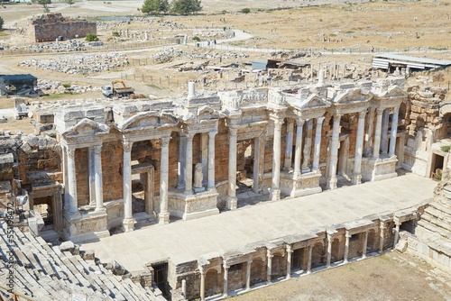 The Impressive Ancient Theater of Hierapolis, Pamukkale