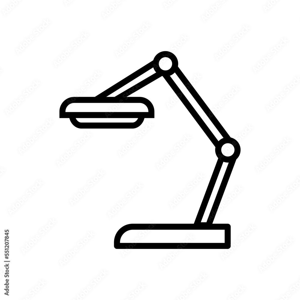 study lamp, icon, design, flat, style, trendy, collectian, template study lamp, icon, design, flat, style, trendy, collectian, template