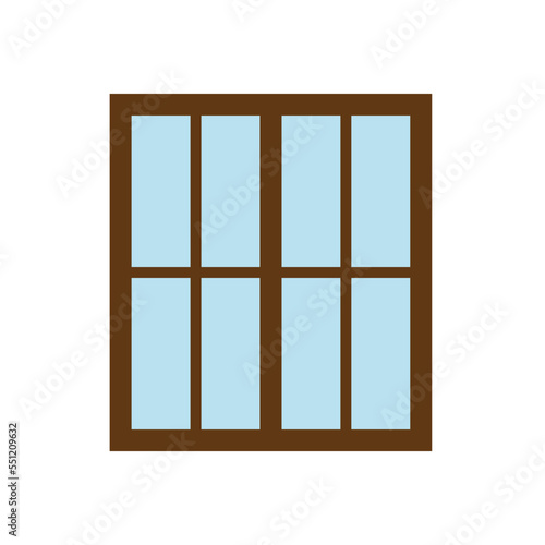 window  icon  design  flat  style  trendy  collection  template
