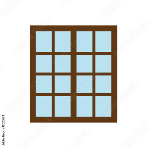 window  icon  design  flat  style  trendy  collection  template