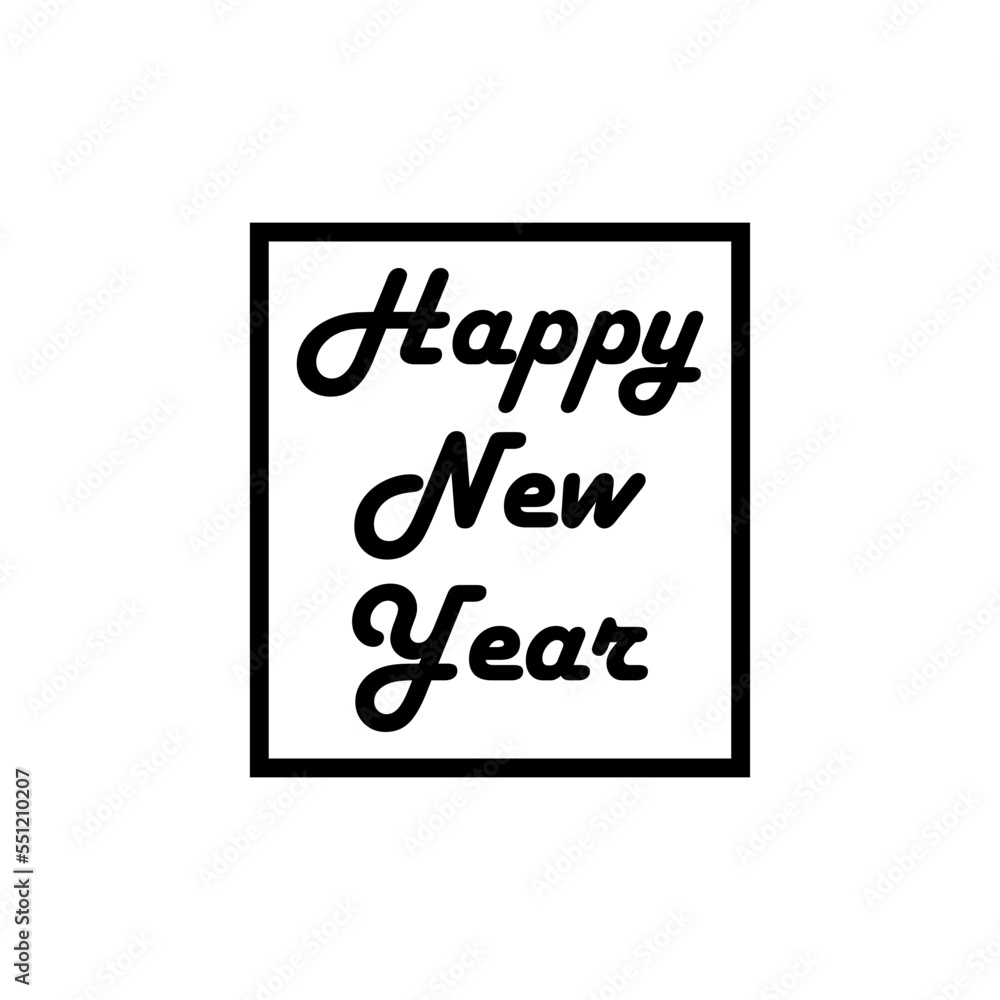 happy new year ,icon, design, flat, style, trendy, collection, template happy new year ,icon, design, flat, style, trendy, collection, template