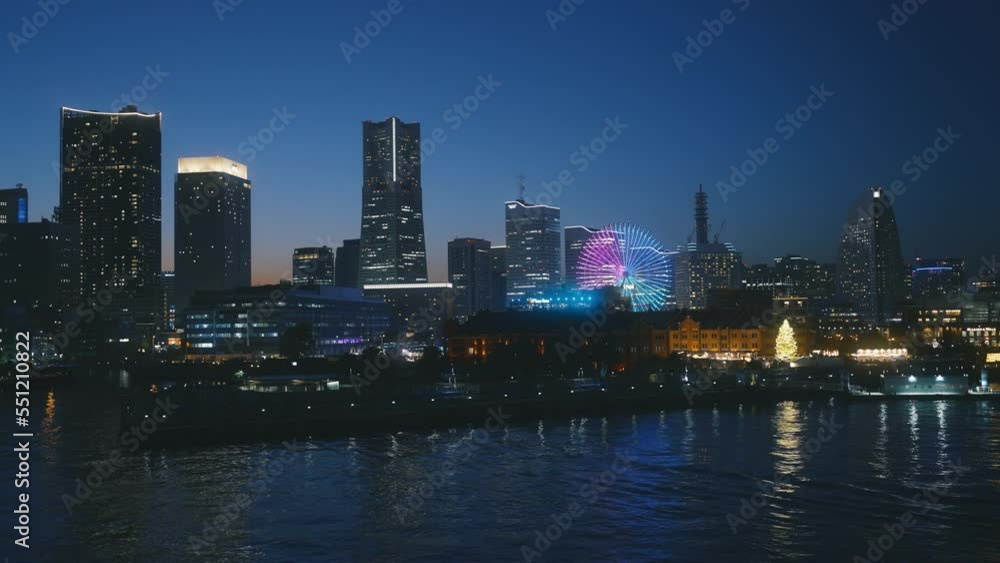 横浜の夜景動画 横浜の夜景動画