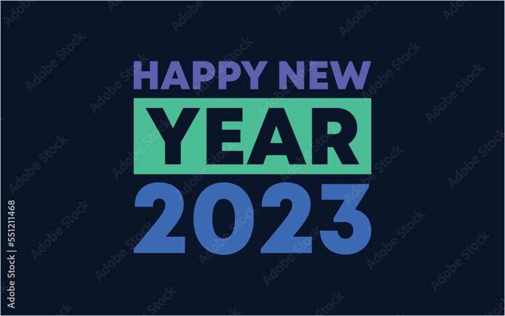 LOGO DESIGN BANNER HAPPY NEW YEAR 2023 ABSTRACT SIMPLE LOGO DESIGN BANNER HAPPY NEW YEAR 2023 ABSTRACT SIMPLE