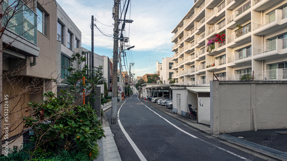 都心の住宅街