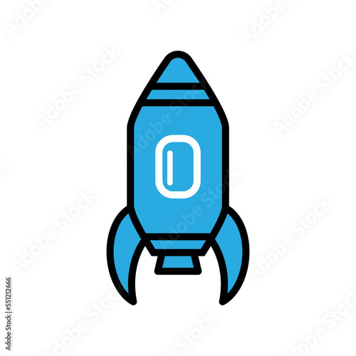 rocket ,icon, design, flat, style, trendy, collection, template