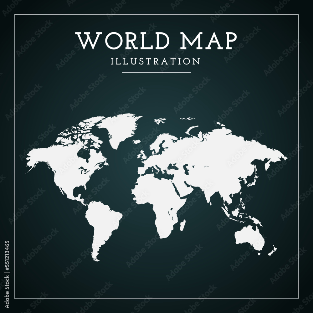 World Map Vector Illustration World Map Vector Illustration