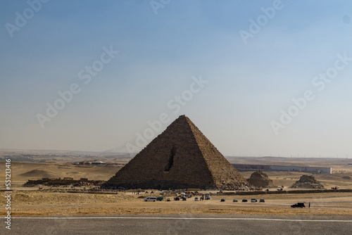 The great Pyramids of Giza in Egypt