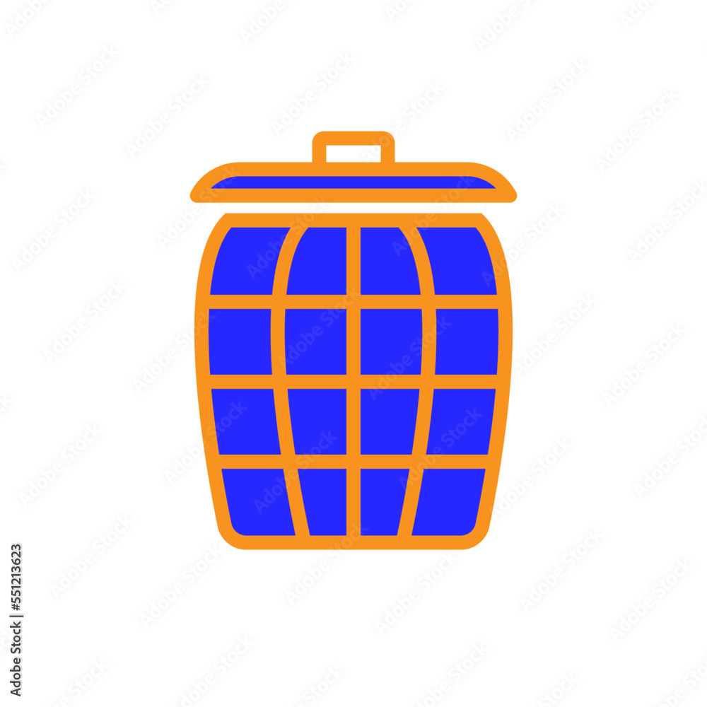 trash can ,icon, design, flat, style, trendy, collection, template trash can ,icon, design, flat, style, trendy, collection, template