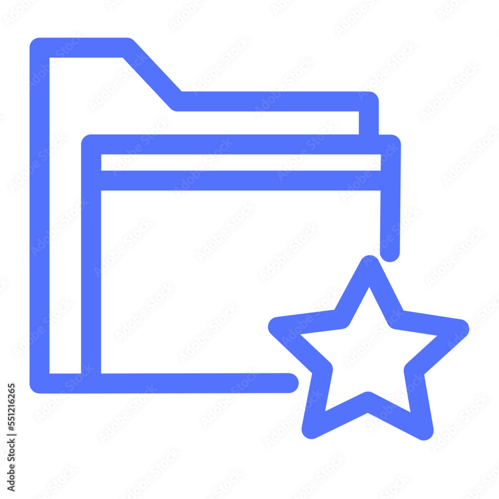 Folder Archive File Directory Star Favorite Bookmark Icon Folder Archive File Directory Star Favorite Bookmark Icon