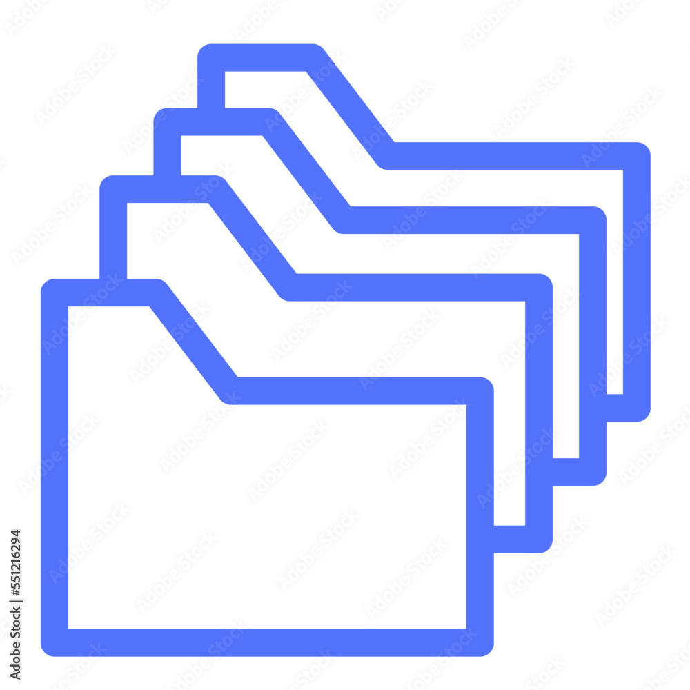 Folders Archive File Directory Storage Organize Icon Folders Archive File Directory Storage Organize Icon