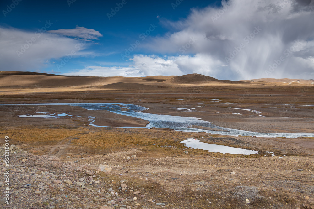 country volcanic landscape