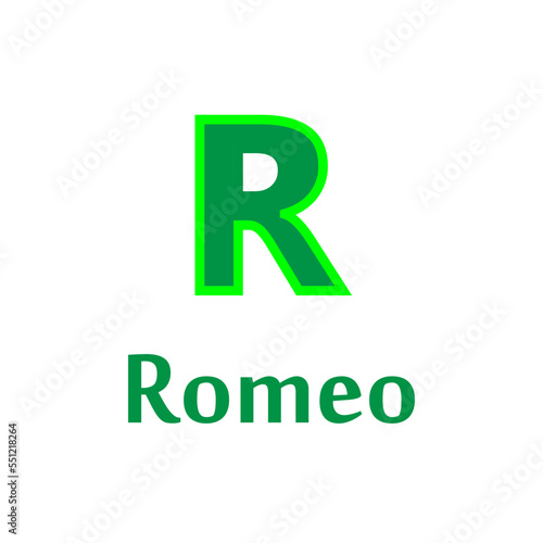 NATO phonetic,color ,icon, design, flat, style, trendy, collection, template