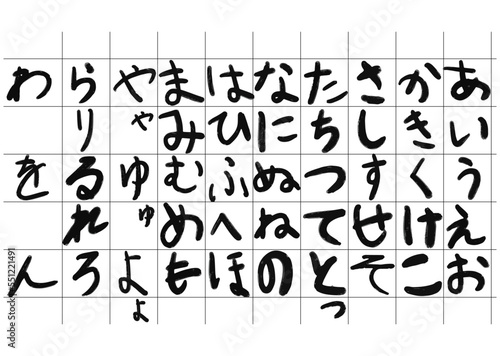 Hiragana baby child script letter font hand writing vector 子供 文字 手描き ひらがな