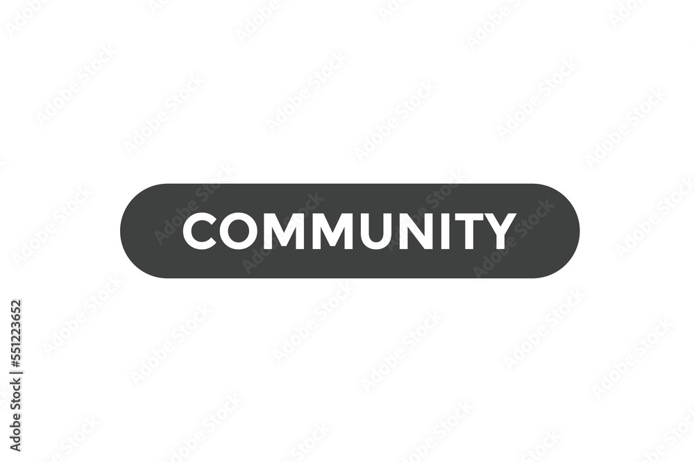 Community button web banner template Vector Illustration
Community button web banner template Vector Illustration