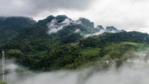 landscape of mountain Doi Luang Chiang Dao Chiang Mai Thailand
