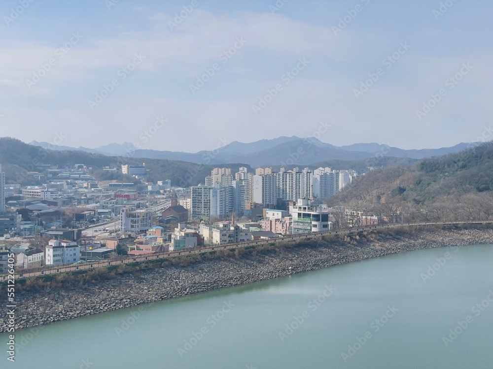 Fototapeta premium 남양주 오남저수지