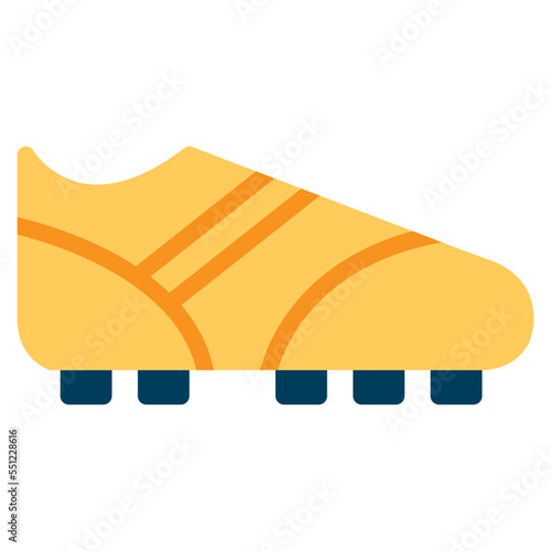 football shoes flat icon