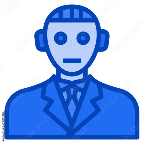 avatar blue icon
