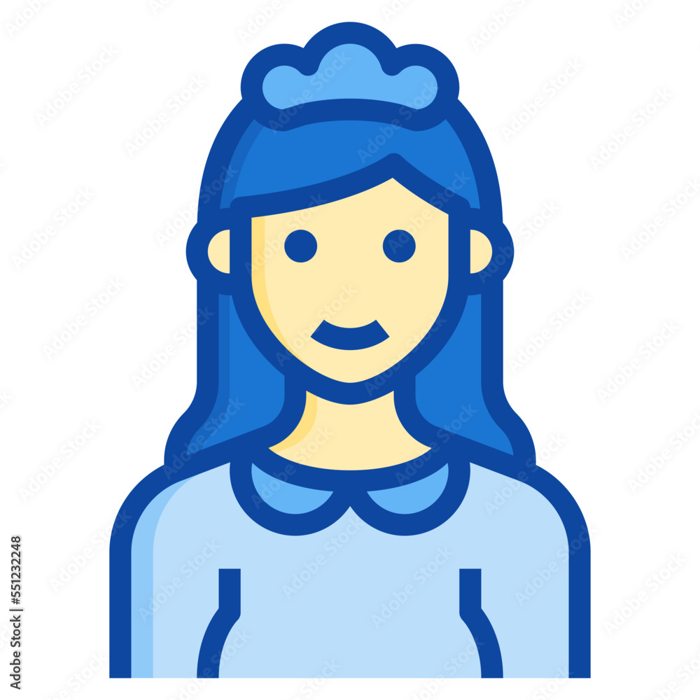 maid two tone icon maid two tone icon