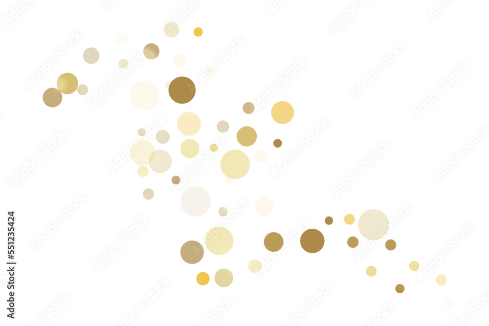 Gold glitter confetti, great design for any purpose. Party decor.