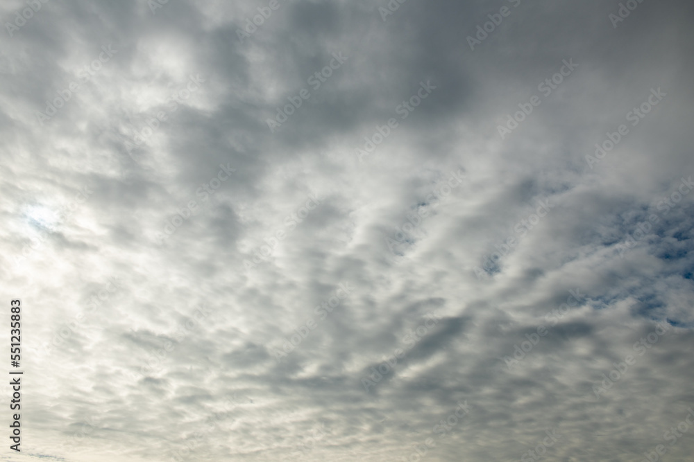 Obraz premium 冬の曇った空