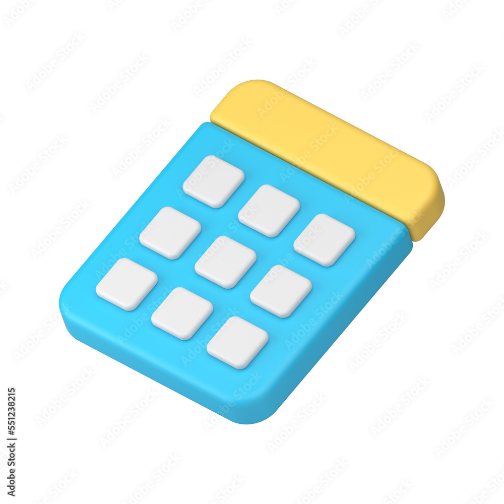 Schedule reminder day highlight important event business agenda 3d icon Schedule reminder day highlight important event business agenda 3d icon