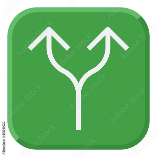 parallel flat icon