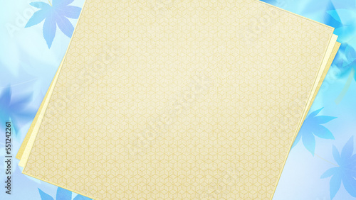 Summer refreshing Japanese style background