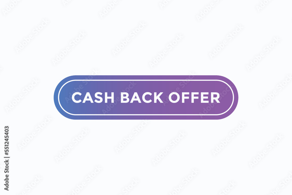 chas back offer button vectors. sign  label speech bubble chas back offer 
