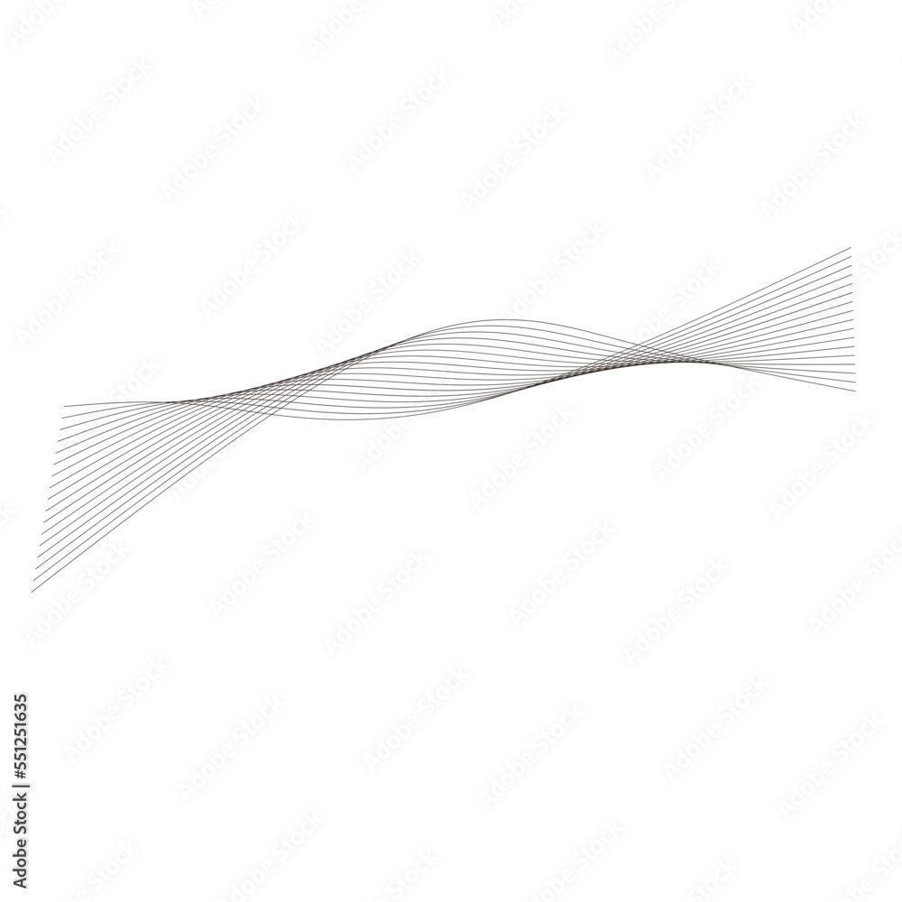 Abstract Wave Line Art Abstract Wave Line Art