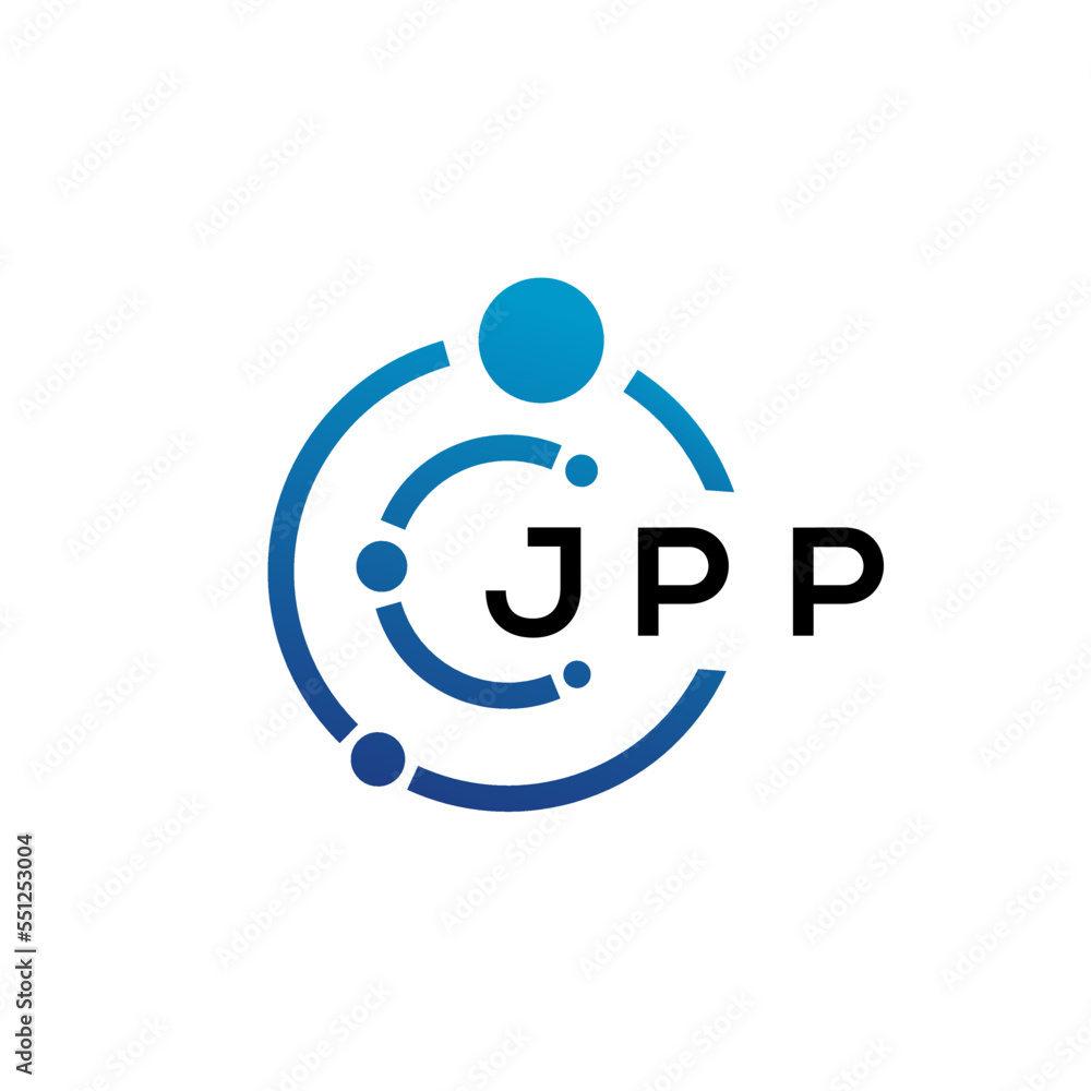 JPP letter technology logo design on white background. JPP creative initials letter IT logo concept. JPP letter design. JPP letter technology logo design on white background. JPP creative initials letter IT logo concept. JPP letter design.