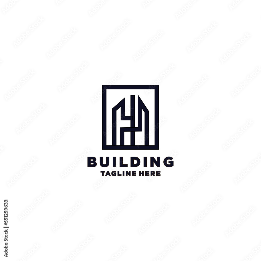 Building logo for construction logo icon design Building logo for construction logo icon design