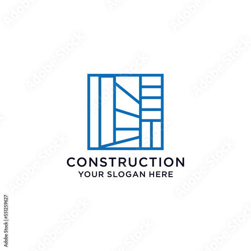 Apartment logo design vector icon