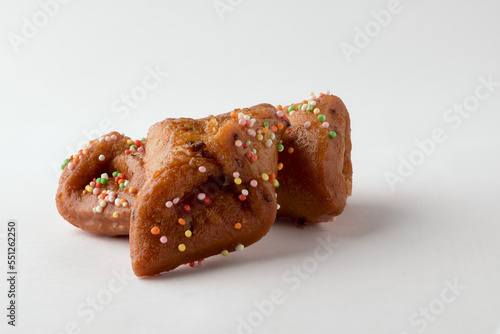 honey-coated fritters. 
typical Christmas and Easter sweet in Spain. pestiños
 photo