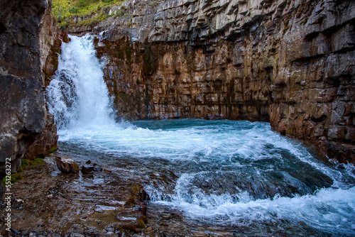 unique waterfall, bowl, the only one in the world