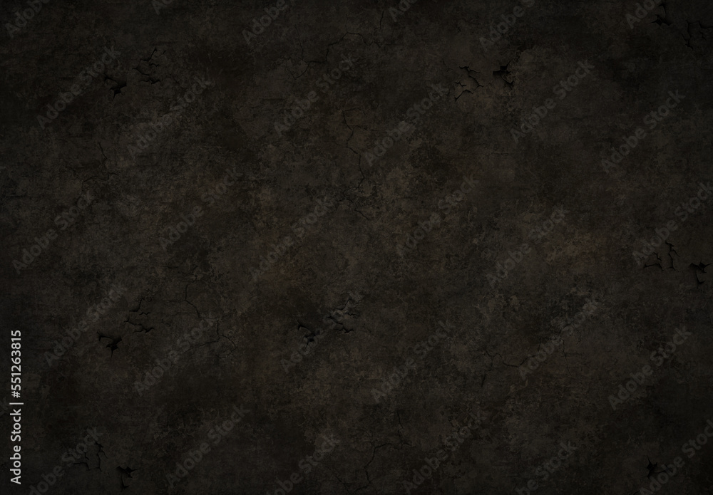 Naklejka premium Old paper vintage texture background, stone concrete grunge panorama dark. High definition, suitable as a photo background.