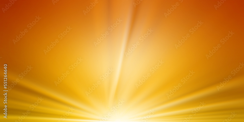 Obraz premium abstract orange background with rays