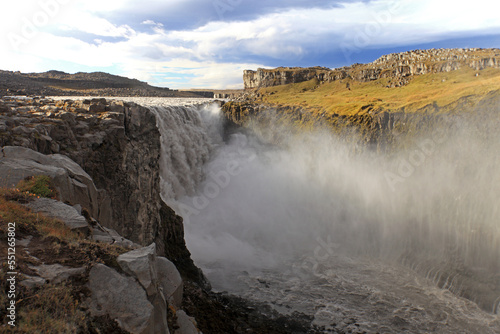 Detifoss - the most powerful in Europe  Iceland 