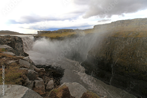 Detifoss - the most powerful in Europe  Iceland 