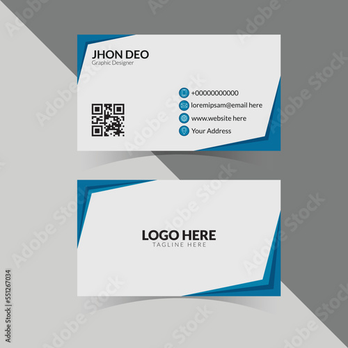 Minimal Individual Business Card Layout