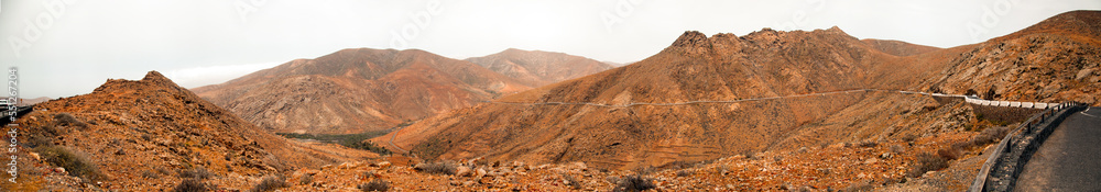 Spain - Fuerteventura - Astronomical viewpoint Sicasumbre a view from top