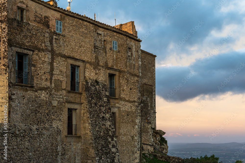 Sunrise with dramatic light in Mallorca Sunrise with dramatic light in Mallorca