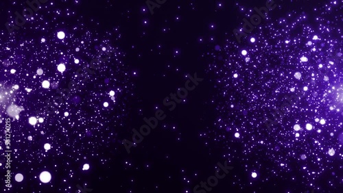 bright shimmering dust flickering particles background video