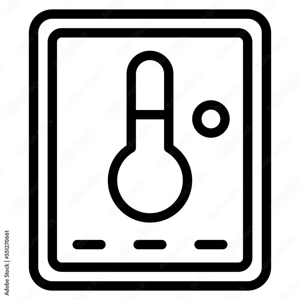 Temperature Control Icon Temperature Control Icon