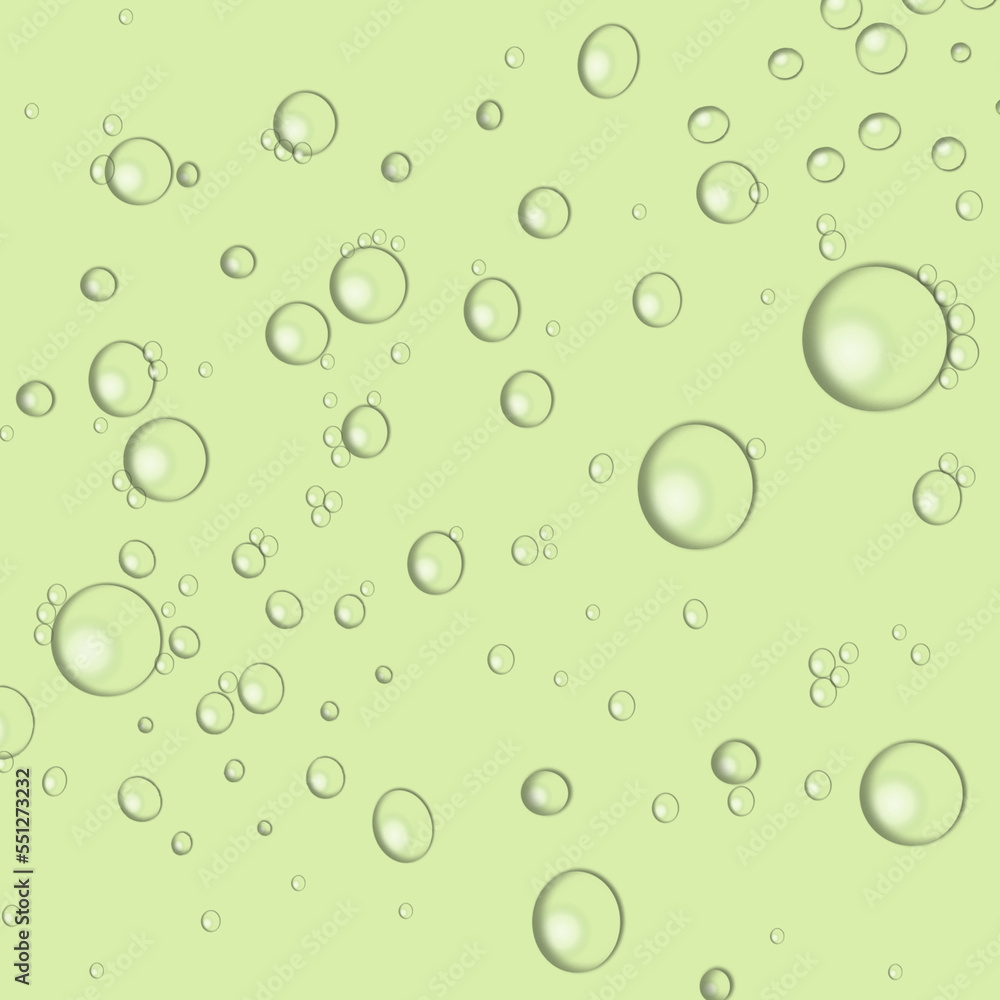 Abstract water bubbles background and Digital Paper