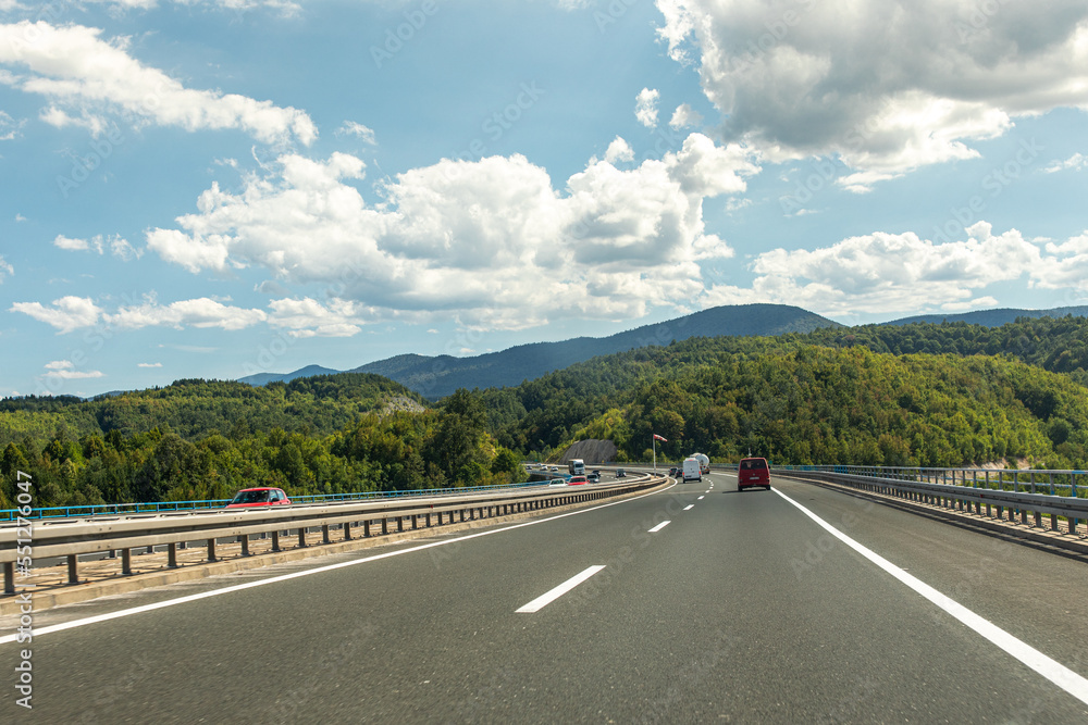 Highway in Croatia