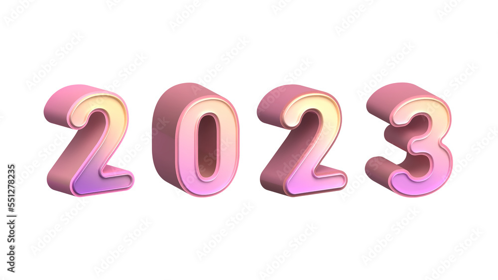 3D digital web label of 2023. Wonderful label for your projects. 3D digital web label of 2023. Wonderful label for your projects.