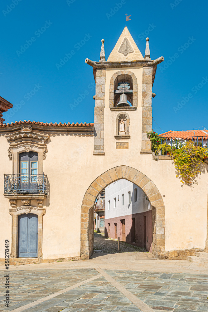 Porta da Muralha, Sao Joao de Pesqueira, Douro Valley, Portugal.