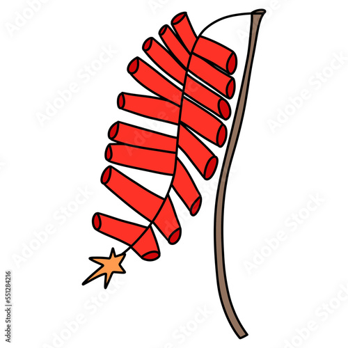 Firecracker, Chinese New Year decoration